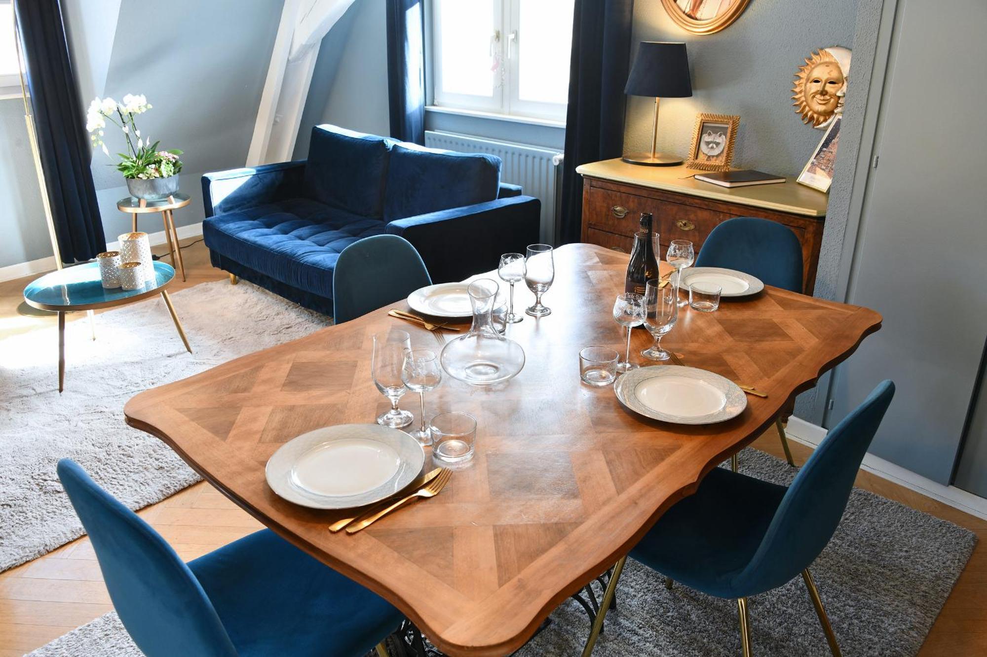 Romantique Appartement Fly Me To The Moon Colmar Bagian luar foto