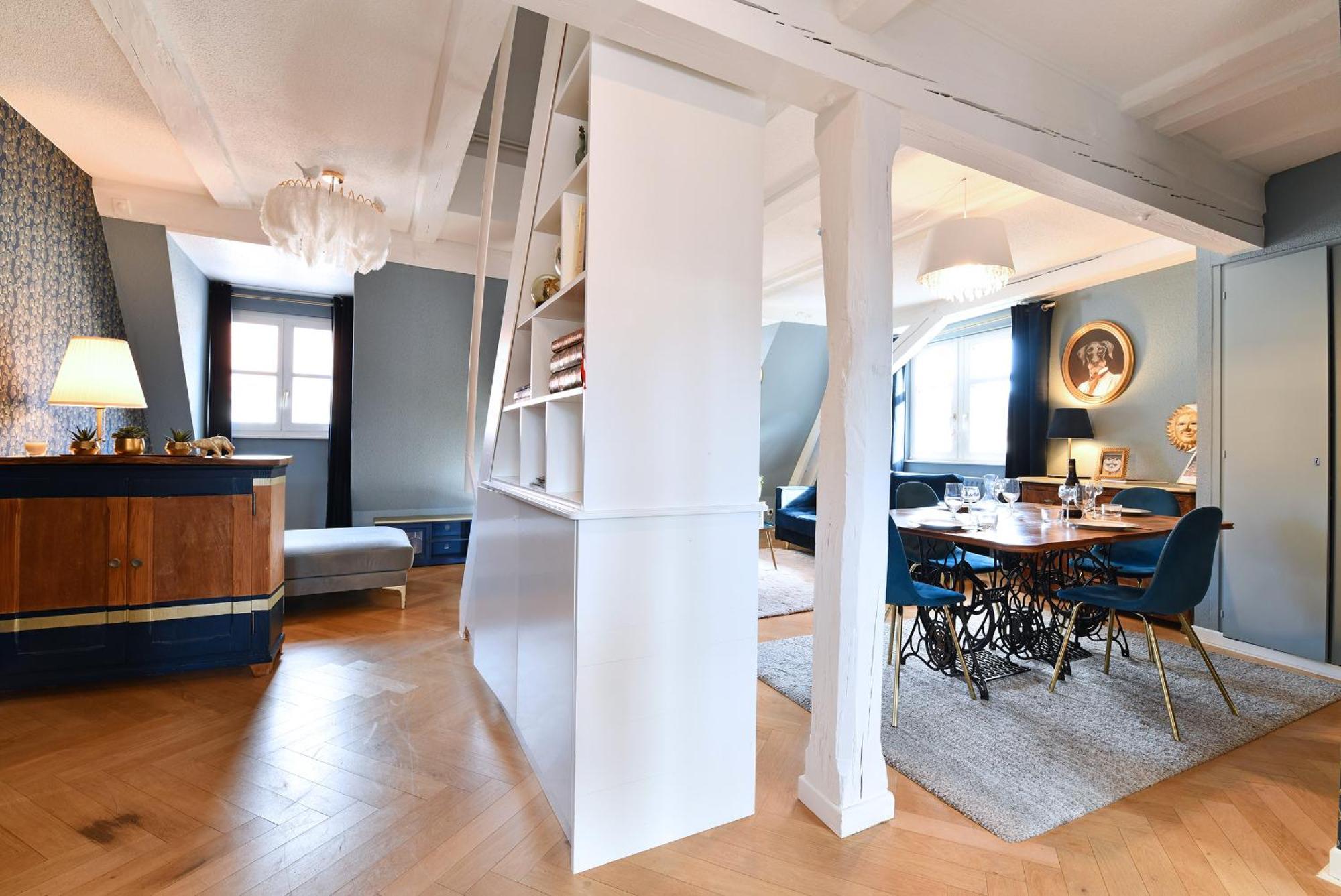 Romantique Appartement Fly Me To The Moon Colmar Bagian luar foto