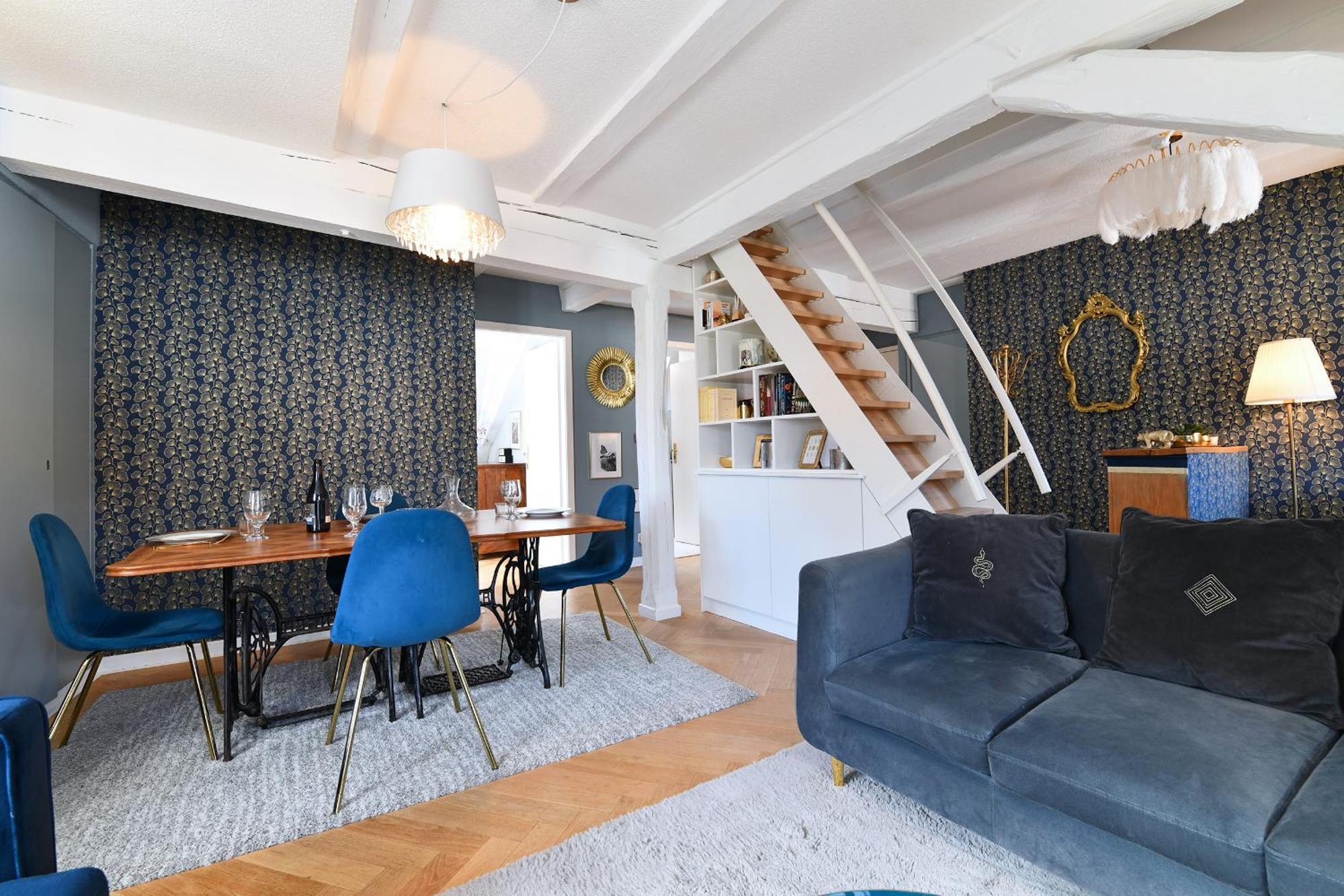 Romantique Appartement Fly Me To The Moon Colmar Bagian luar foto