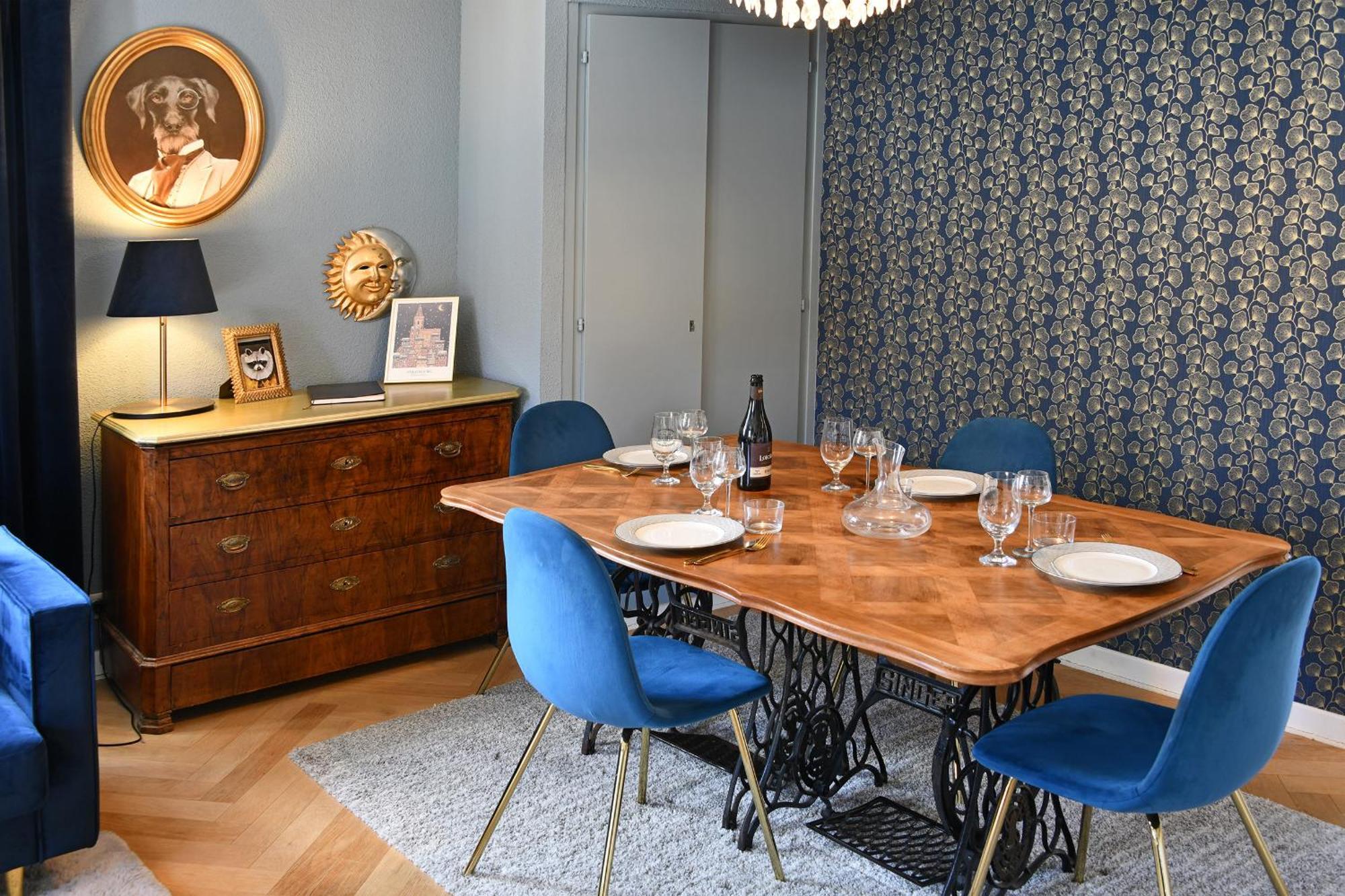 Romantique Appartement Fly Me To The Moon Colmar Bagian luar foto